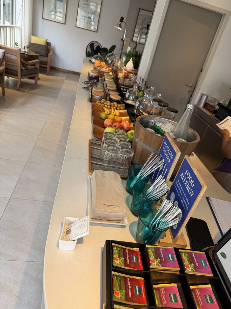 그랜드 머큐어 빠통 라운지 이용